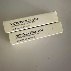 Victoria Beckham lipsticks in Jump and Pose